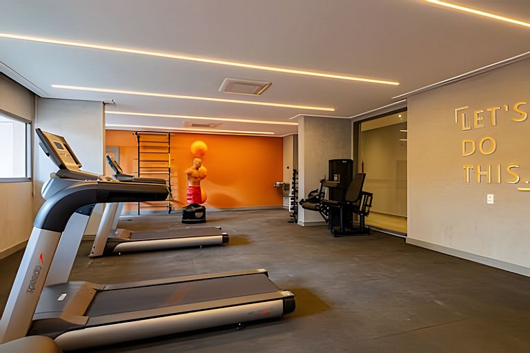 Lindo APTO LUXO a 1 min FARIA LIMA | Piscina, A/C