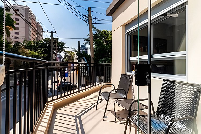 Apê 49m de LUXO em MOEMA | Jacuzzi, A/C e Wi-fi